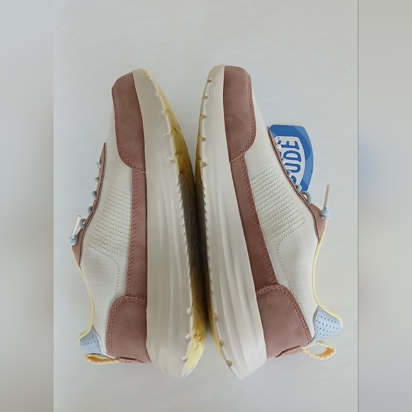 HEYDUDE Women’s Sirocco Alta W Colorblock Sneakers – Sand (Size 8) - Picture 8 of 10